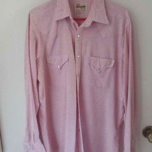 Vintage Ely Cattleman long sleeve shirt pearl snap buttons western